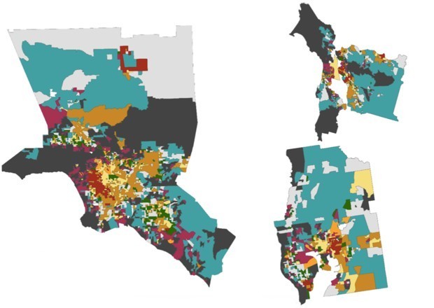 Urban Neighborhoods, Once Distinct by Race and Class, Are Blurring