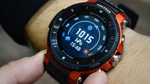 El Casio Pro Trek F30 con Wear OS llegará en enero de 2019