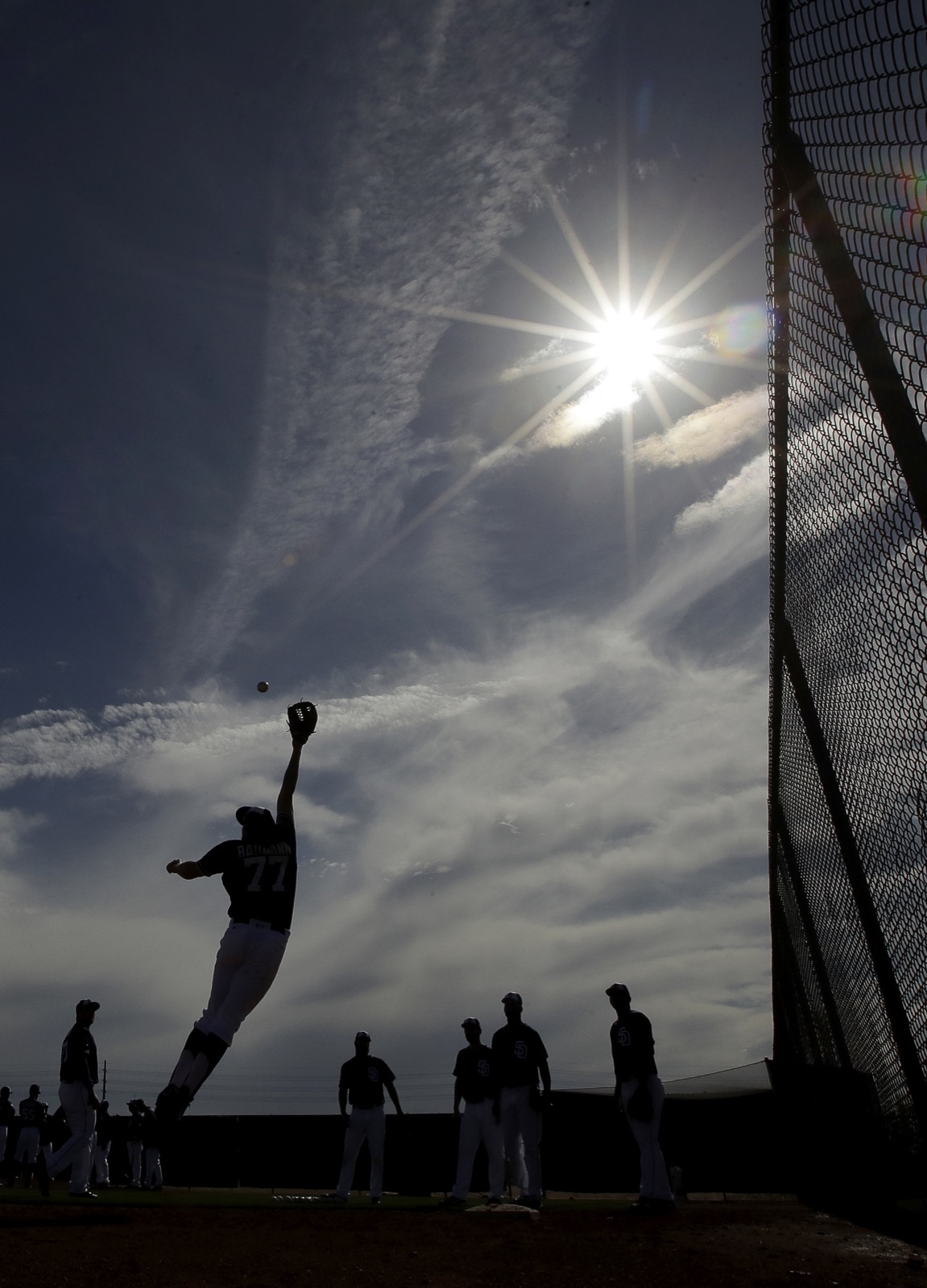 Baseball Is in the Air: Pictures