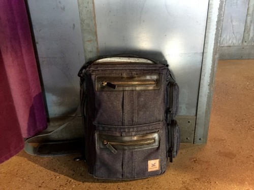 Straighten out your mess with this stylish messenger bag