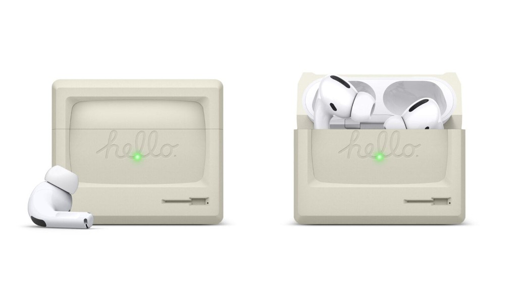Awesome AirPods case inspired by a classic Mac goes Pro