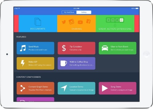 Workflow pushes the limits of how powerful iOS can be