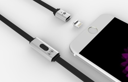 You can’t help but be attracted to this magnetic Lightning cable