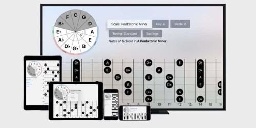 FretBud is the simplest, most useful guitar-scales app ever