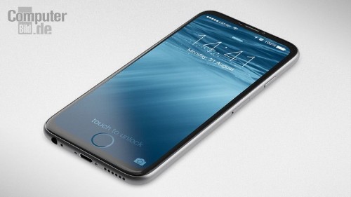 iPhone 7 concept features a home button built into the screen