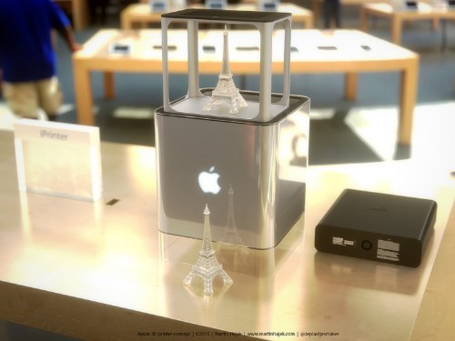What Apple’s 3-D printer could look like: a Makerbot G4 Cube