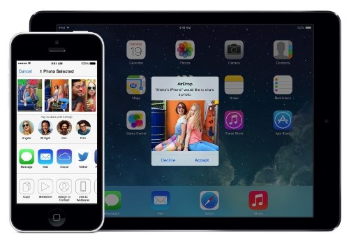 Use AirDrop to share files between OS X Yosemite and iOS 8
