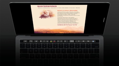 Microsoft Office now supports the MacBook Pro’s Touch Bar