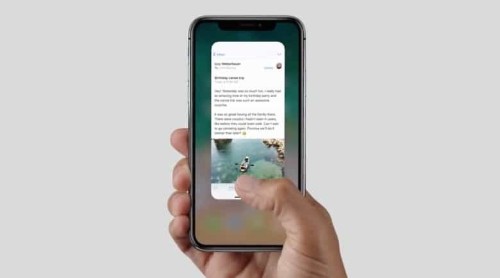 Learn all the new gestures for iPhone X