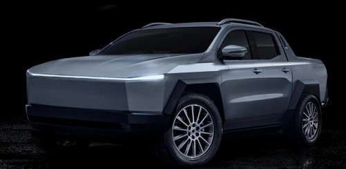 Tesla Cybertruck redesign April Fools joke is taken seriously - but not without reason - Electrek
