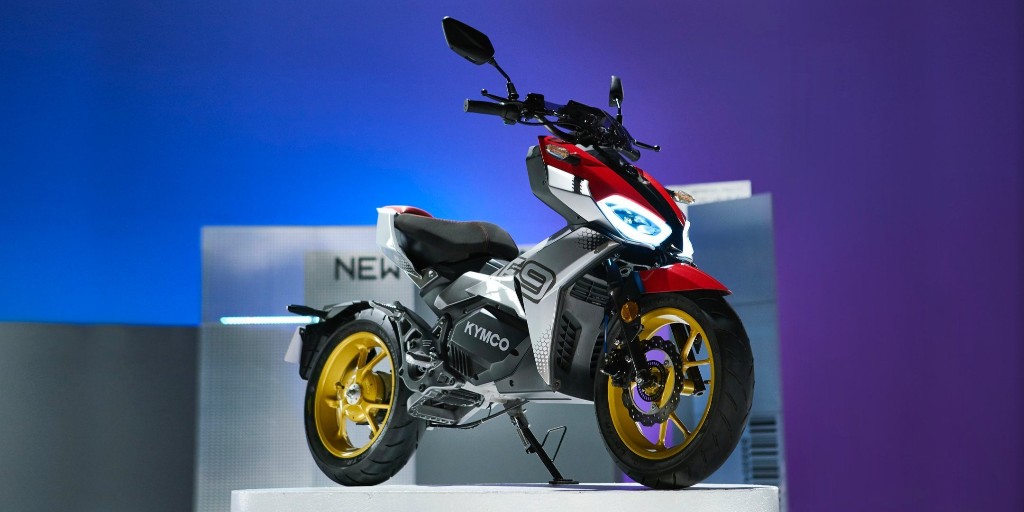 KYMCO F9 unveiled as 'cool urban electric motorcycle' with auto gearbox