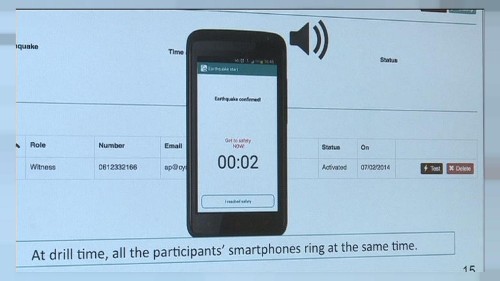 Smartphone app could save lives during earthquake say inventors