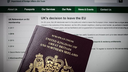 Britons scramble to get E.U. passports before Brexit