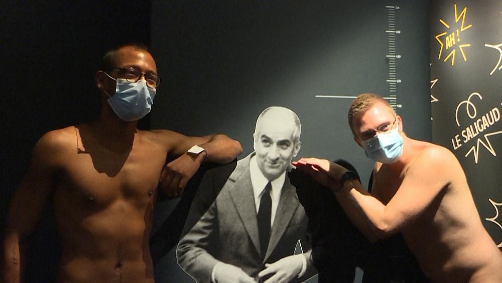 Paris museum puts on 'mask-and-shoes-only' event for naturists