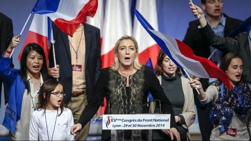France : Marine Le Pen se voit déjà au second tour de la présidentielle de 2017