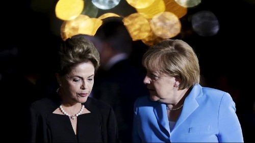 Merkel flies to Brazil for bilateral talks