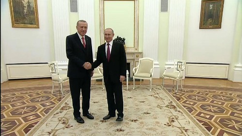 Путин и Эрдоган поговорили о Сирии
