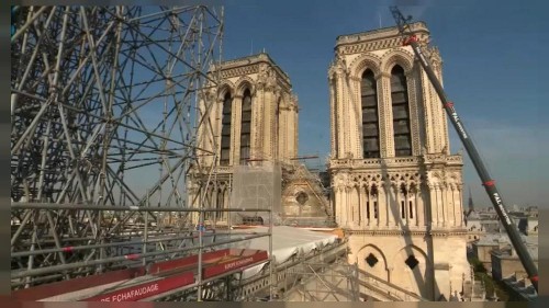 Notre Dame: sopralluoghi prima della ricostruzione