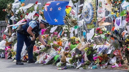 Christchurch : hommage aux victimes