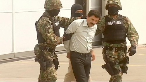 Mexico holds suspects behind El Chapo jail break