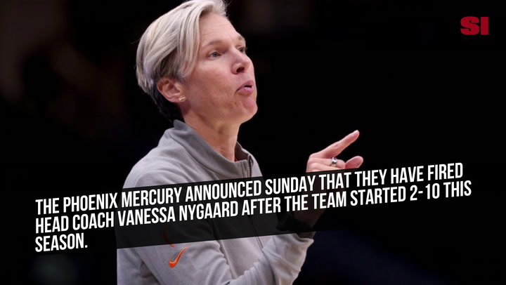endelse Trække ud Jeg mistede min vej WNBA's Phoenix Mercury Fires Coach Vanessa Nygaard | Flipboard