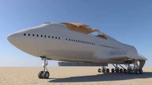 Working 24-7 To Bring a 747 To Burning Man