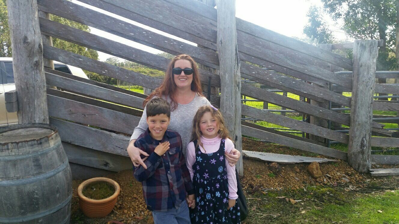 My Daughter Melanie & kids Max & Verity in WA