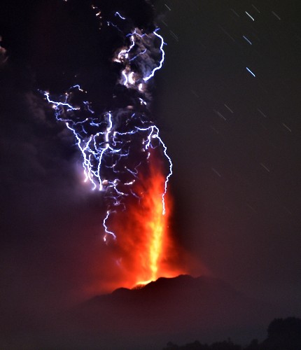 Volcano Erupts in Chile: Pictures