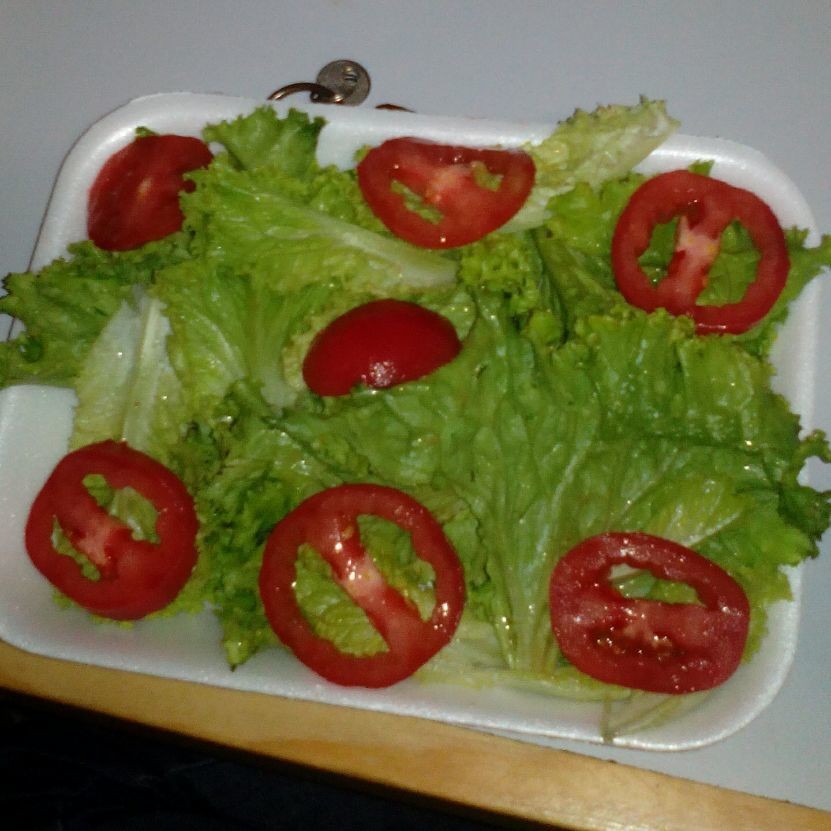 en salada verde rica y muy saludable