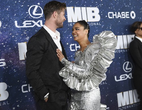 Tessa Thompson is OK with the 'Men in Black' title, for now