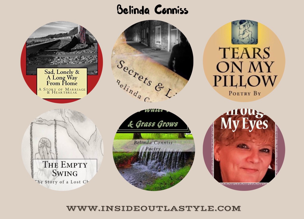 Available on #Amazon around the world #fiction #nonfiction #poetry More info www.insideoutlastyle.com including #Blogs #photography #BELINDATRAVELSTHEGLOBE