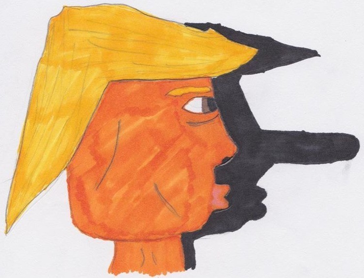 You're Going to Want to See This 11-Year-Old Boy Anti-Trump Cartoons