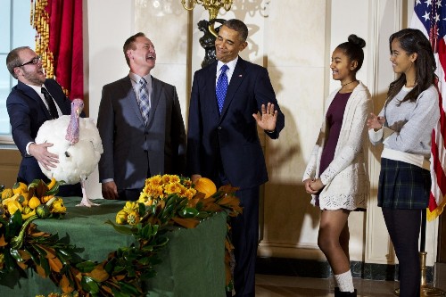 Presidential Turkey Pardons in Photos