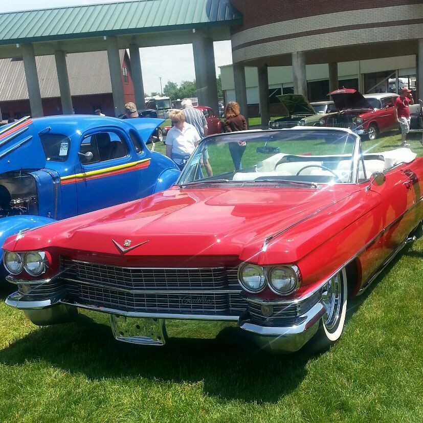 Good guys car show 2014. Brought my father and mother. Lil surprise for my father. He loves cars. Happy Father's day! :)