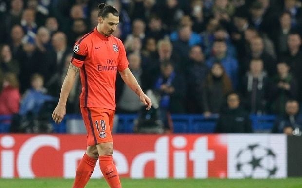 Chelsea 2 PSG 2, Champions League last 16: Zlatan Ibrahimovic slams Jose Mourinho's 'babies'