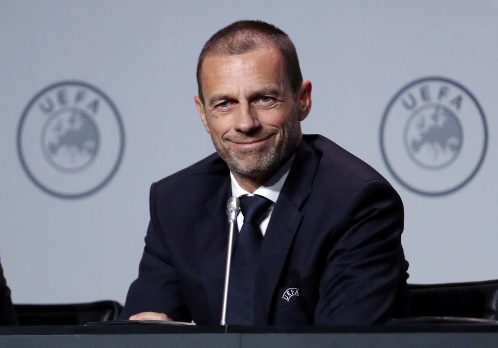 Soccer: European season will finish in August, says UEFA president