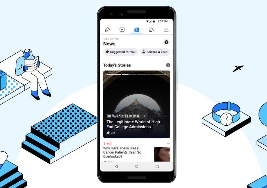 The Full Story: Facebook Dives Back Into News