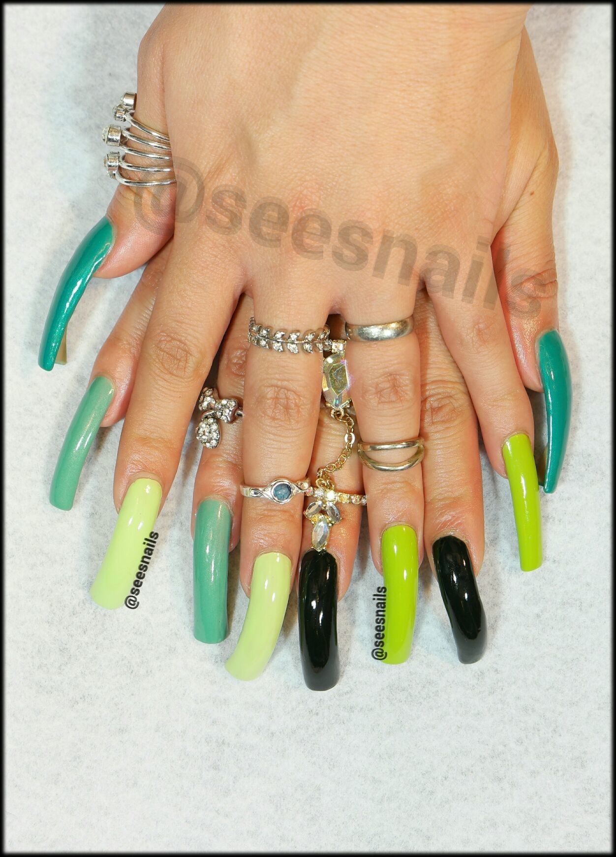 Green polishes