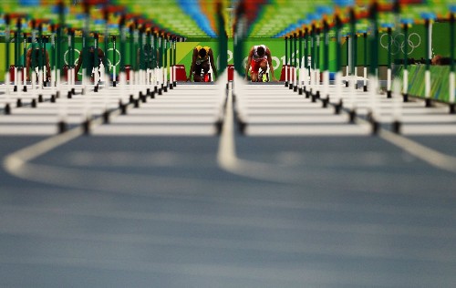 Track, Cycling and a Soccer Upset on Day 11 in Rio: Pictures