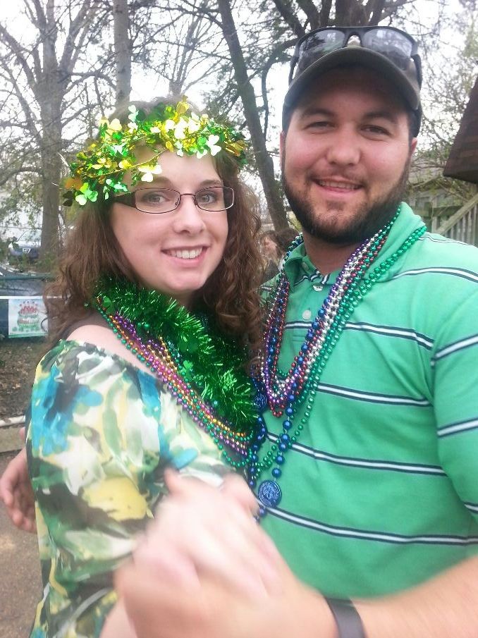 Owen and I at Finnian's St Patty's Day celebration!