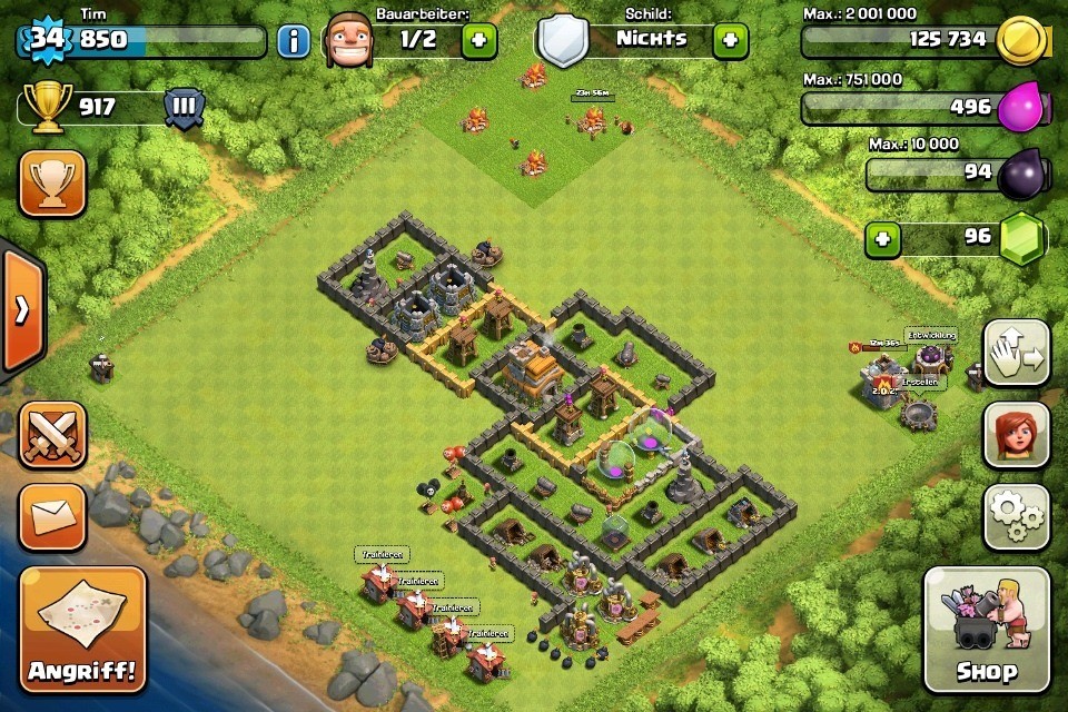 Hi leute das ist mein Dorf 21.7.14
