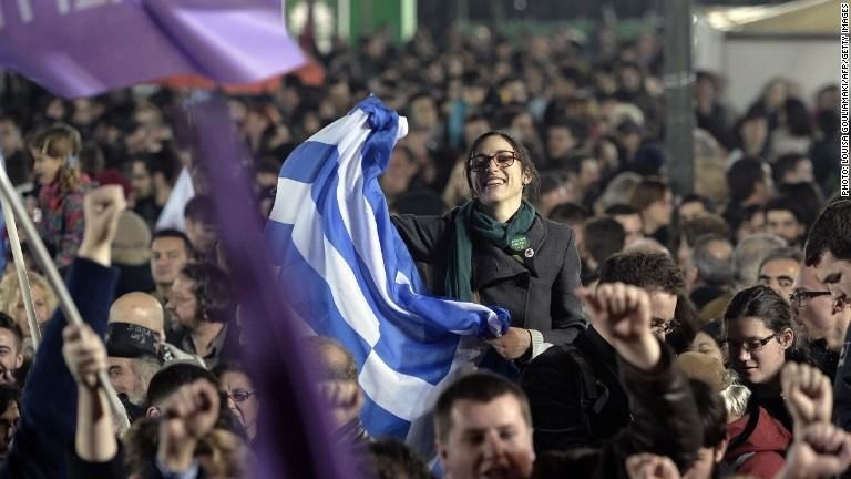 Euro slips after anti-austerity party wins Greek elections