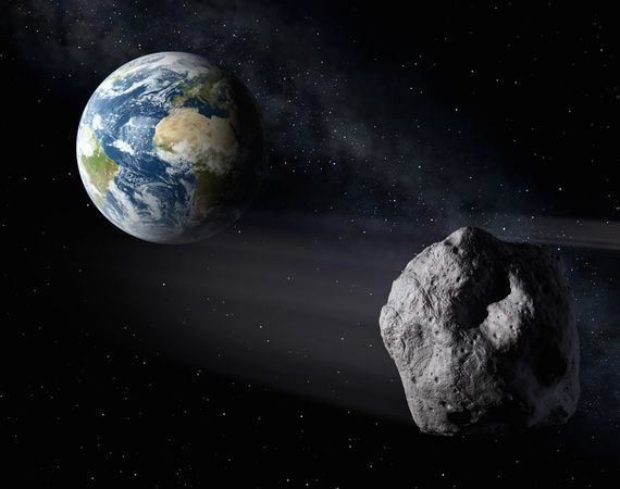 Watch Jumbo Asteroid Zip Past Earth
