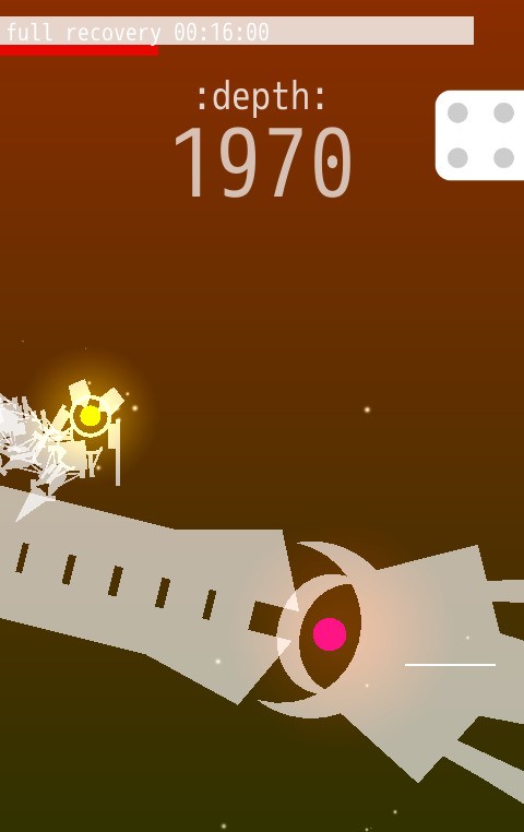 4th Boss in depth 2000... Boss like a sword... (゚O゚) #petalead #DNRgame