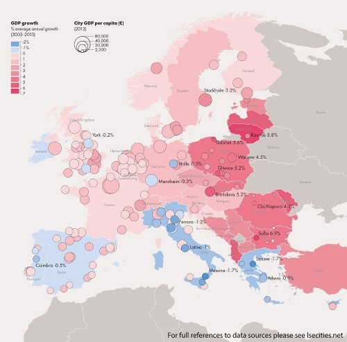 4 Maps Crucial to Understanding Europe's Population Shift