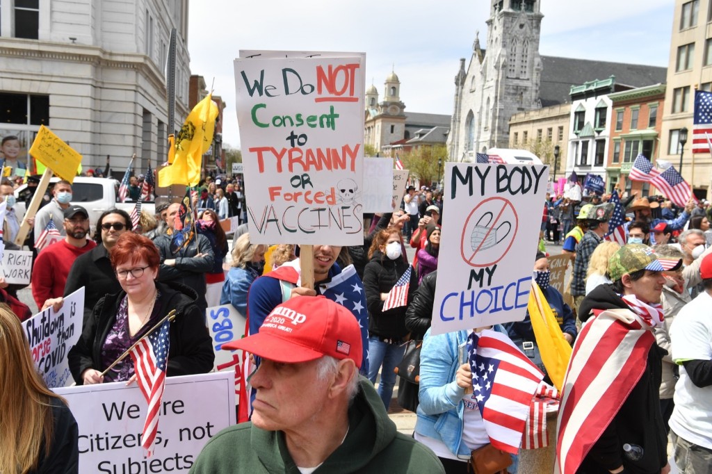 Protests Mount To Reopen the Country: Pictures