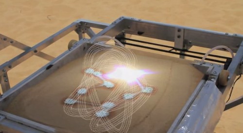 3D Printing With Sand Using The Power Of The Sun