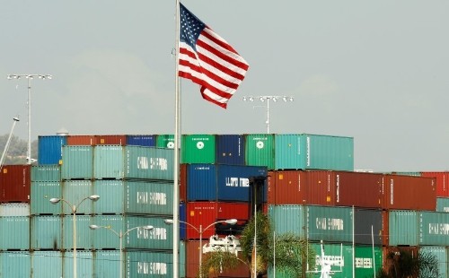 U.S. import prices fall for eighth straight month