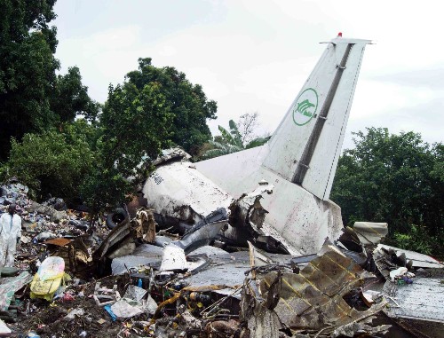 Cargo Plane Crashes in South Sudan: Pictures