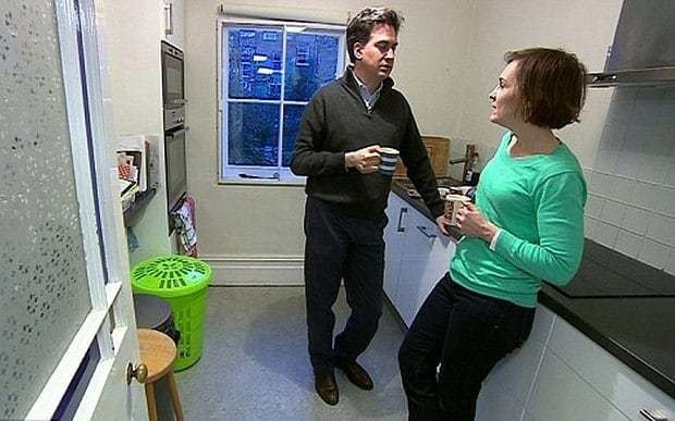 Ed Miliband: I have two kitchens but only use the small one
